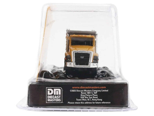 CAT Caterpillar CT660 Dump Truck Yellow "Micro-Constructor" Series Diecast Model by Diecast Masters