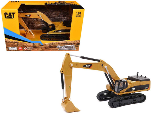 CAT Caterpillar 385C L Hydraulic Excavator Yellow 1/64 Diecast Model by Diecast Masters