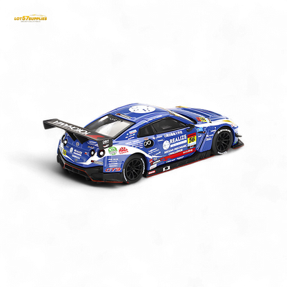 Mini-GT Nissan GT-R Nismo GT3 #56 "REALIZE MECHANIC CHALLENGE GT-R" 1:64 - Evergreen Kings