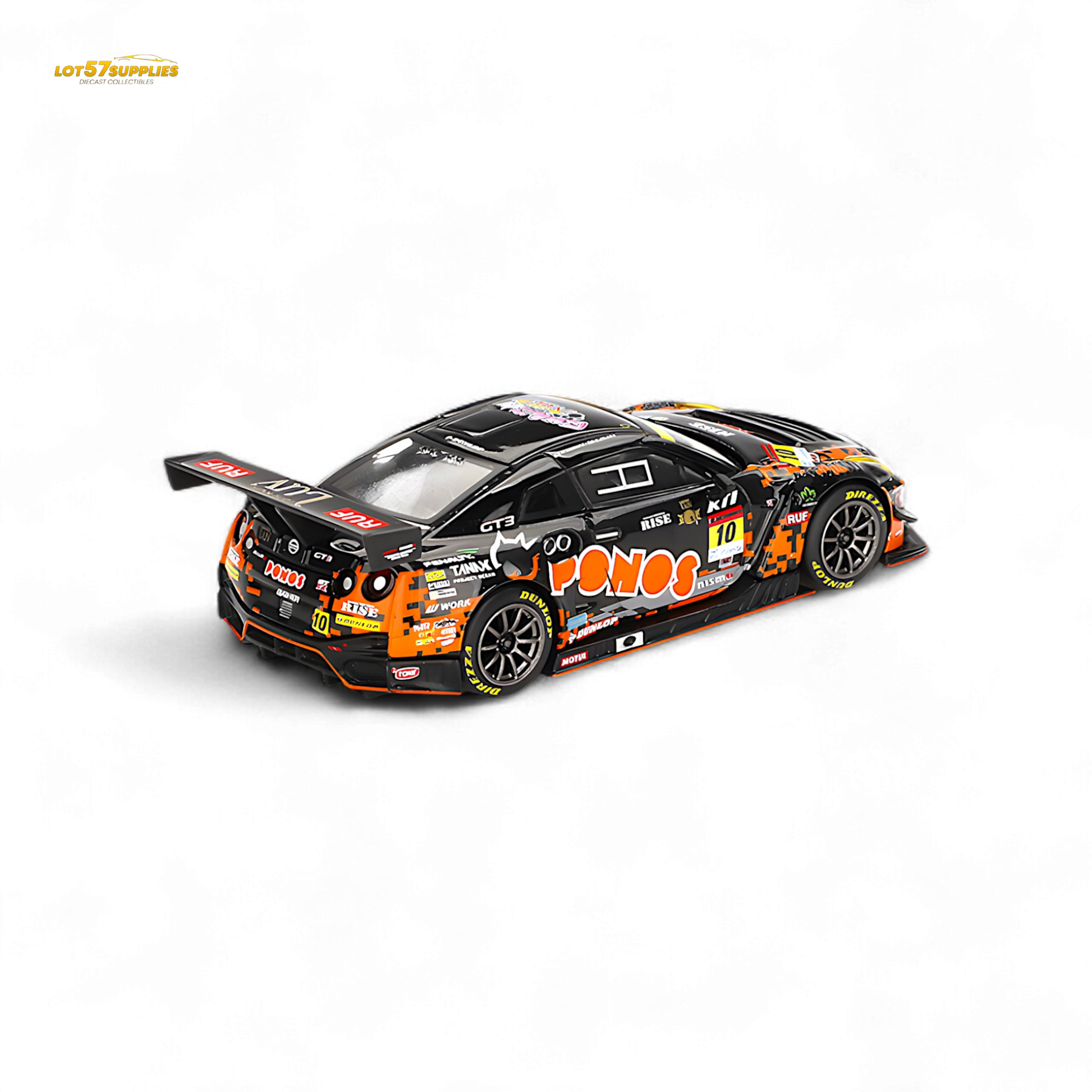 Mini-GT Nissan GT-R Nismo GT3 #10 "PONOS GAINER GT-R" 1:64 - Evergreen Kings