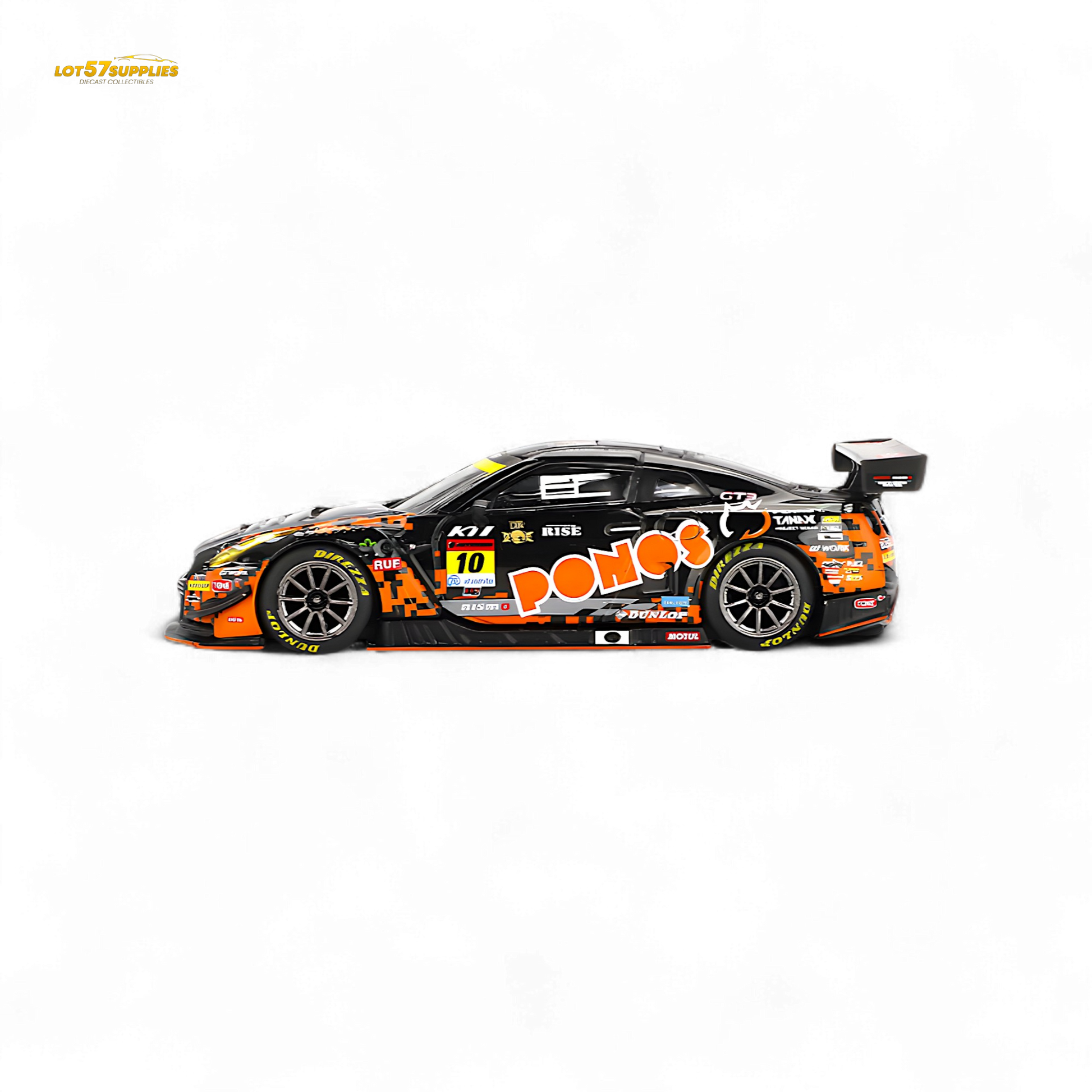 Mini-GT Nissan GT-R Nismo GT3 #10 "PONOS GAINER GT-R" 1:64 - Evergreen Kings