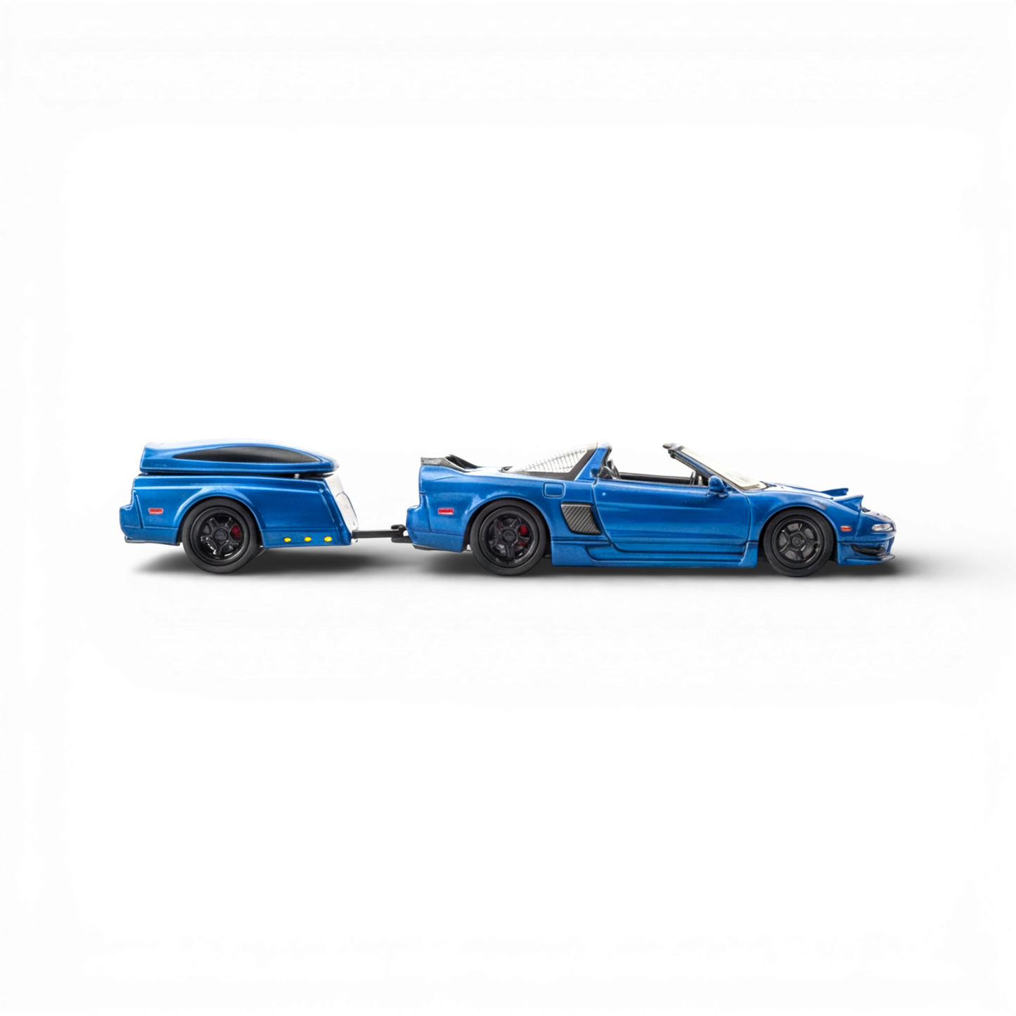 Findclassically NSX TRA Transparent Blue 1:64 - Evergreen Kings