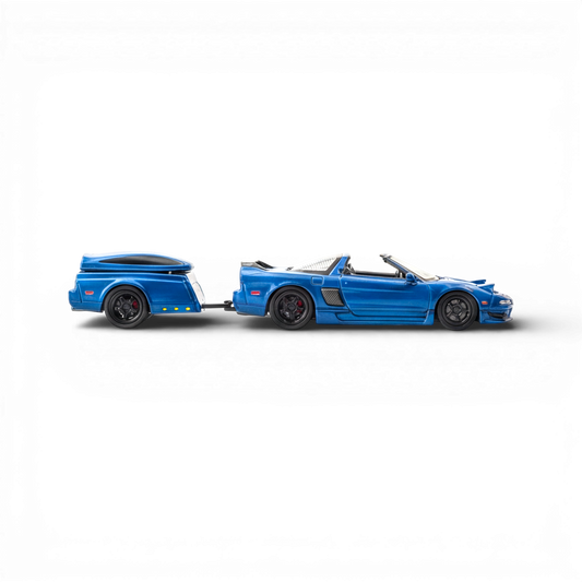 Findclassically NSX TRA Transparent Blue 1:64 - Evergreen Kings
