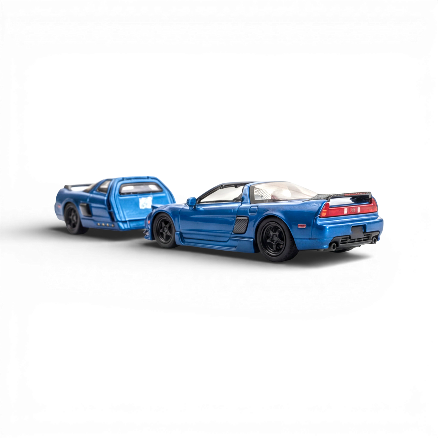 Findclassically NSX TRA Transparent Blue 1:64 - Evergreen Kings