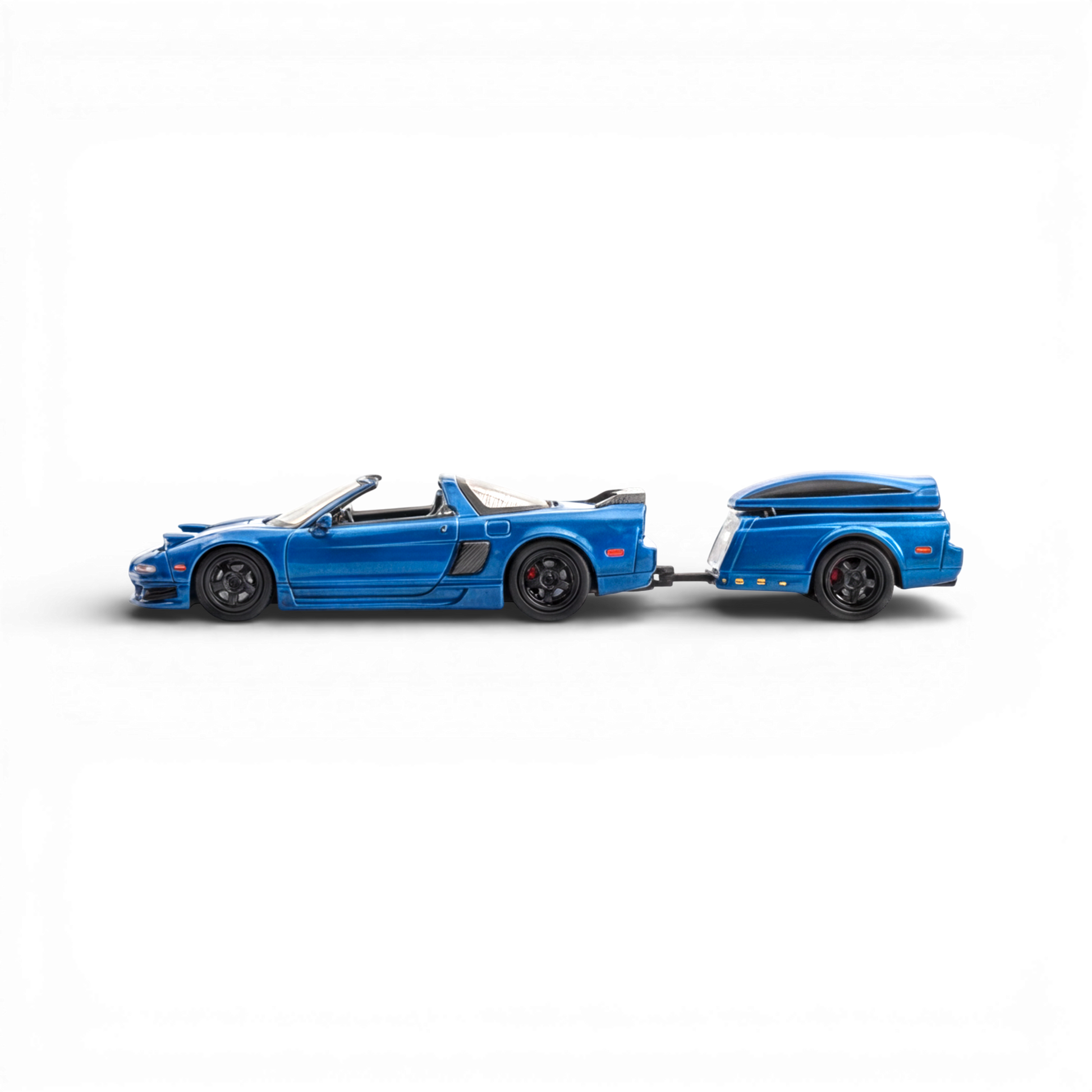 Findclassically NSX TRA Transparent Blue 1:64 - Evergreen Kings