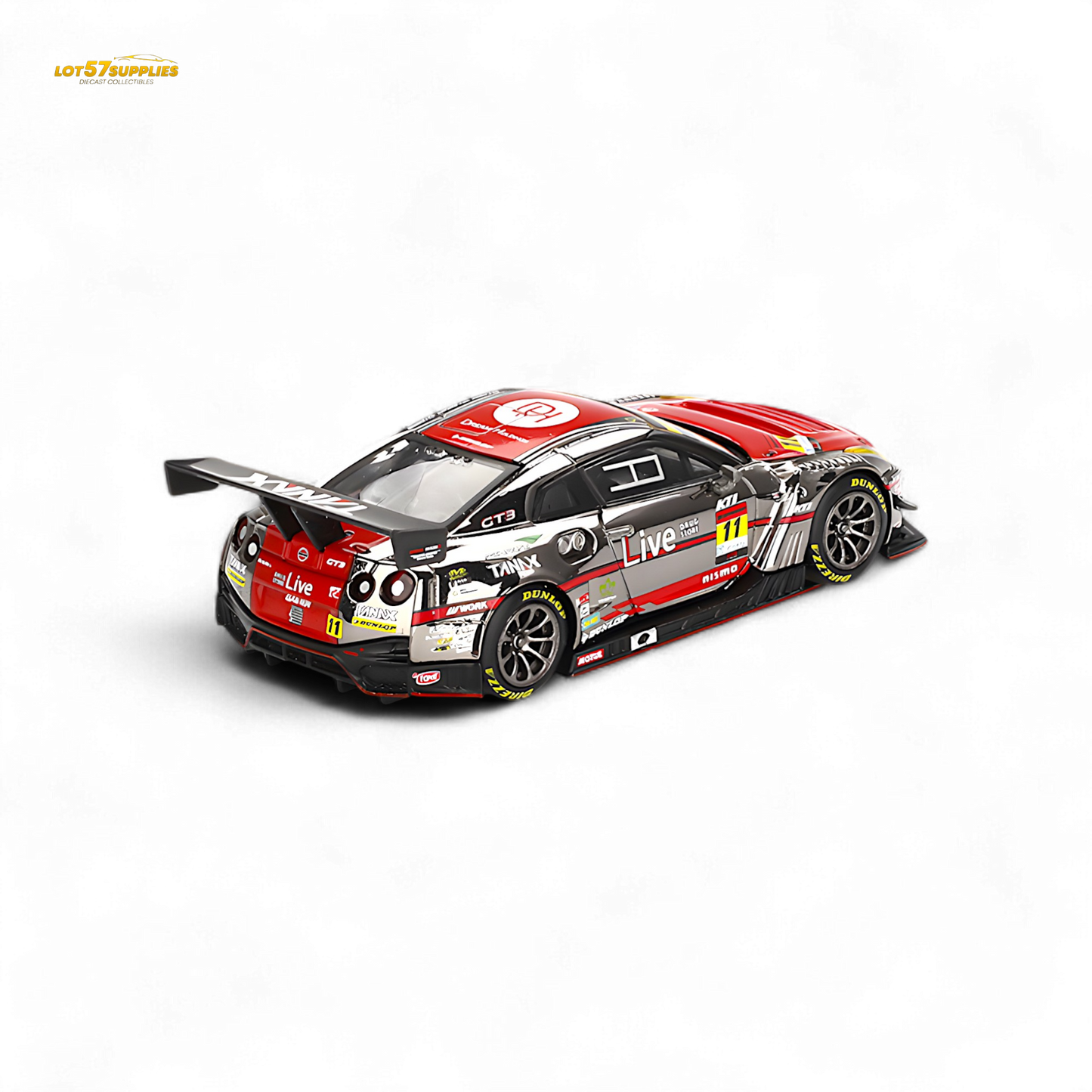 Mini-GT Nissan GT-R NISMO GT3 GAINER 2023 1:64 - Evergreen Kings