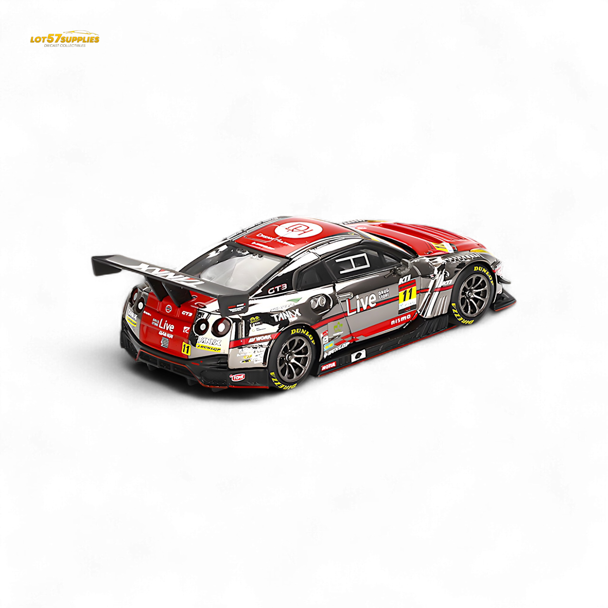 Mini-GT Nissan GT-R NISMO GT3 GAINER 2023 1:64 - Evergreen Kings