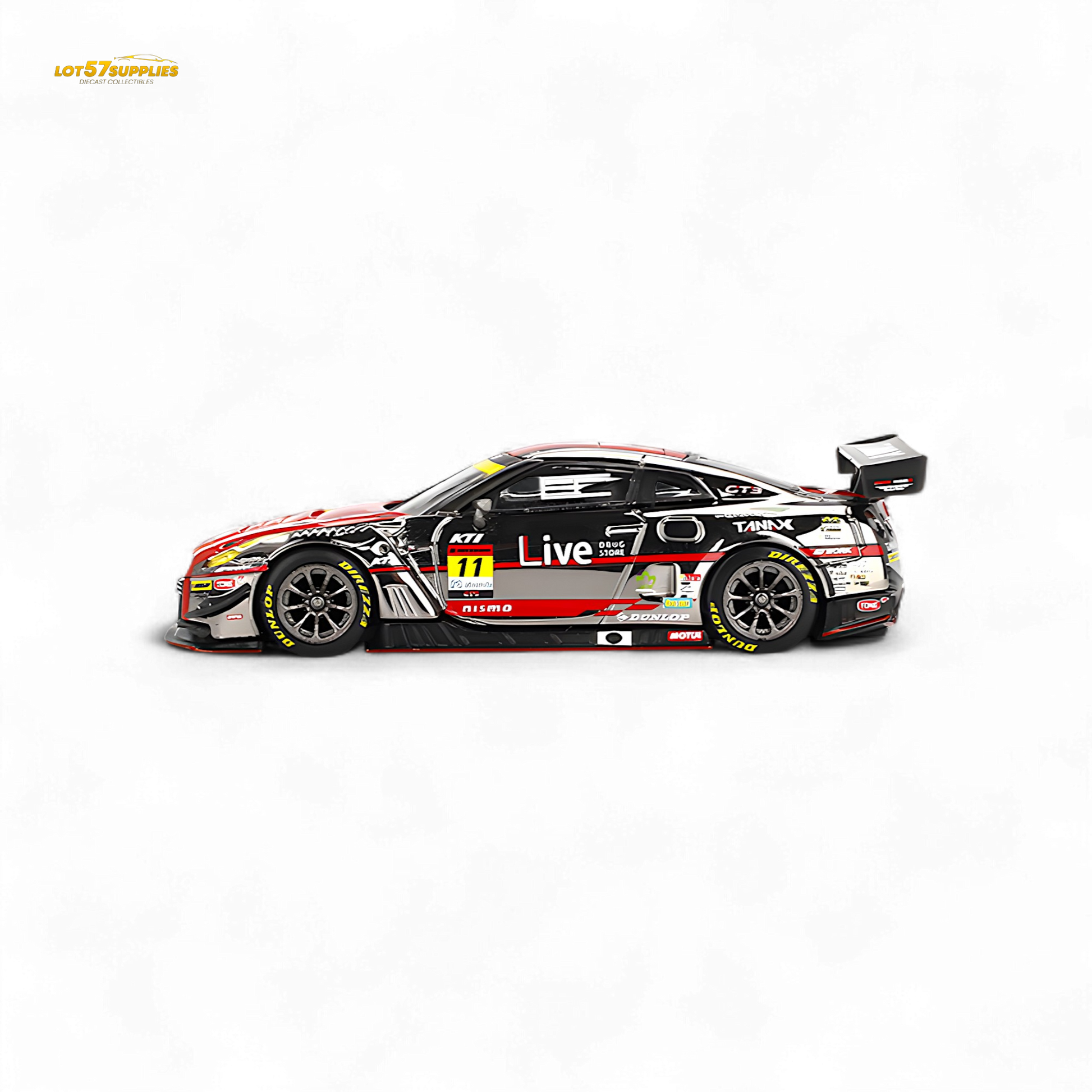 Mini-GT Nissan GT-R NISMO GT3 GAINER 2023 1:64 - Evergreen Kings