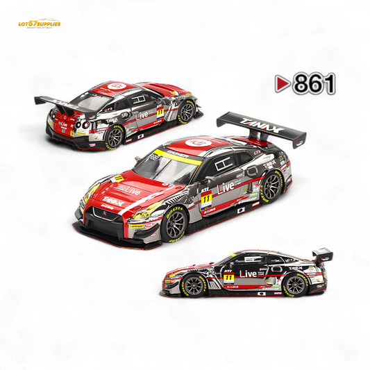 Mini-GT Nissan GT-R NISMO GT3 GAINER 2023 1:64 - Evergreen Kings