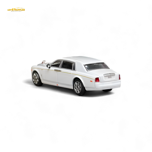 Street Weapon Rolls-Royce Phantom VII White 1:64 - Evergreen Kings