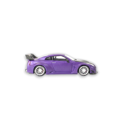 Demon King Auto GT-R R35RR Royal Purple 1:64 - Evergreen Kings