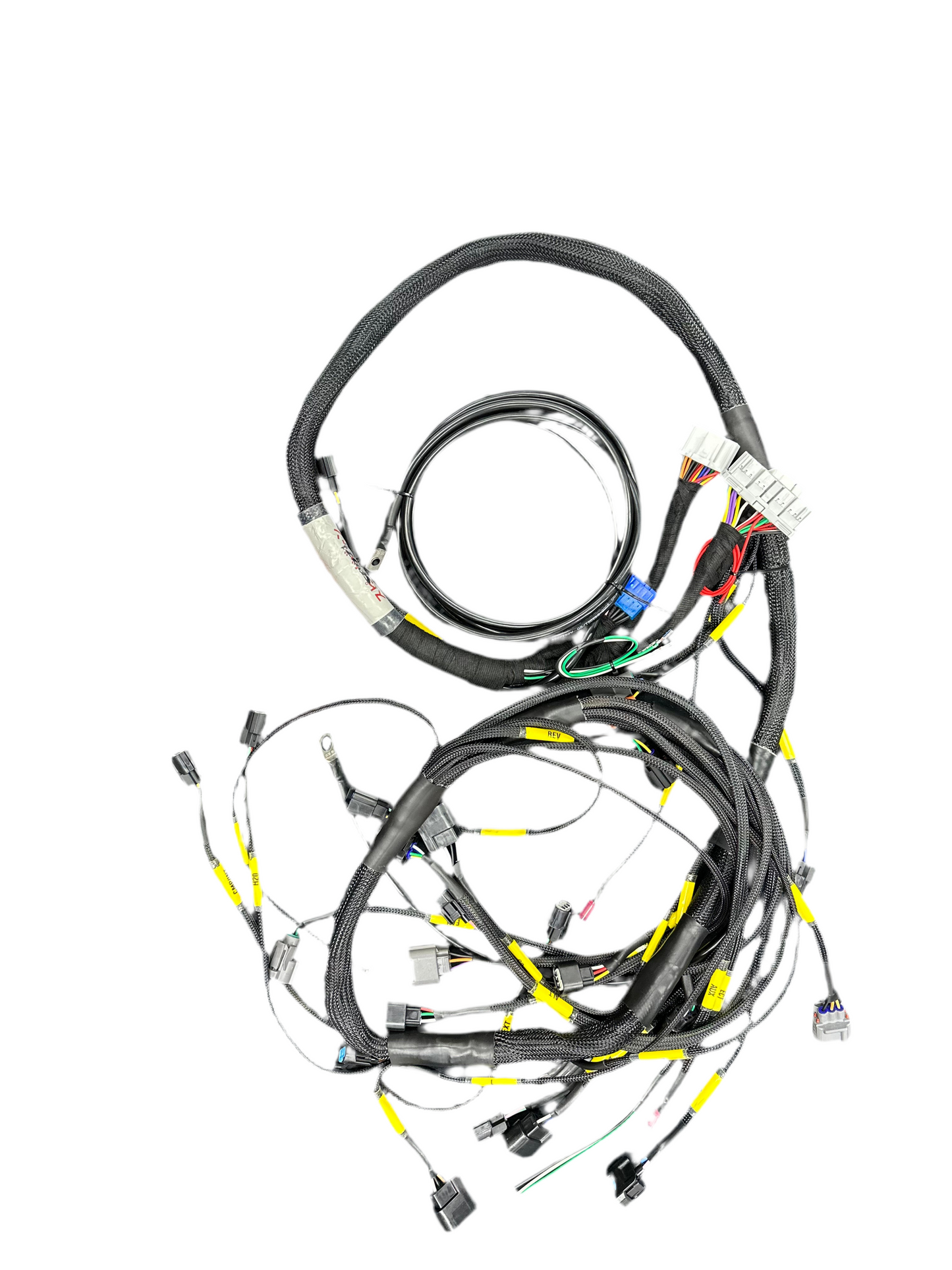 SPD Z1 K-Series engine wiring harness for 02-05 RSX and Civic Si EP3, with power lead, by Speedzone Performance LLC.