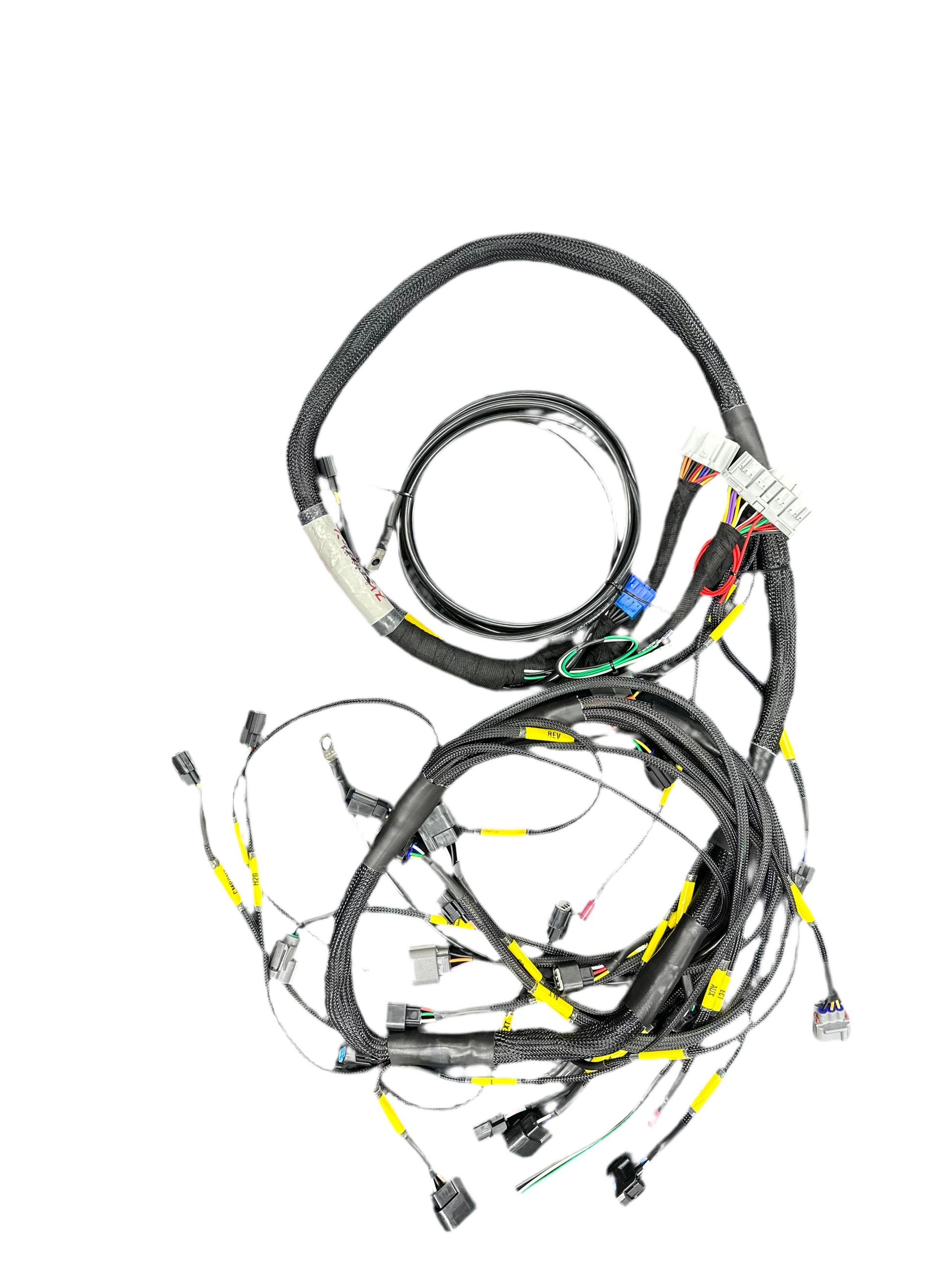 SPD Z1 K-Series engine wiring harness for 02-05 RSX and Civic Si EP3, with power lead, by Speedzone Performance LLC.