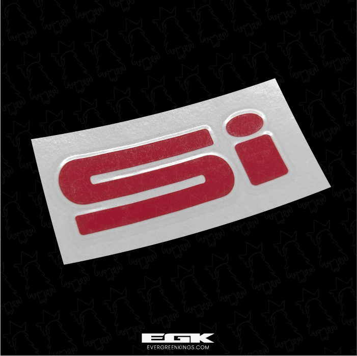 88-91 Civic/CRX Si Premium Trunk Badge Decal