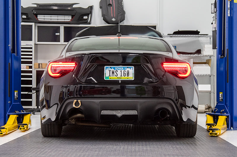 OLM OE Plus clear linear sequential tail lights for 2013–2020 FR-S, BRZ, and 86