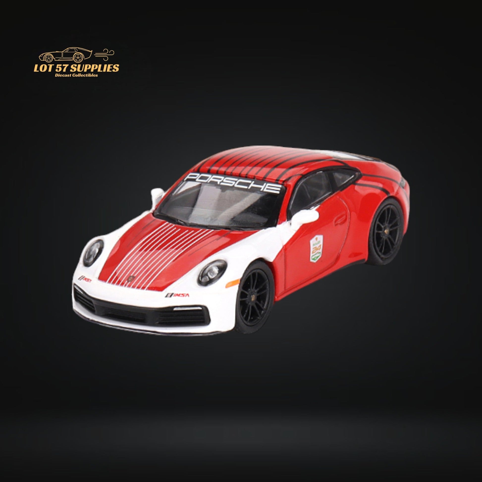 Mini-GT Porsche 911 992 Carrera S Safety Car 1:64 - Evergreen Kings