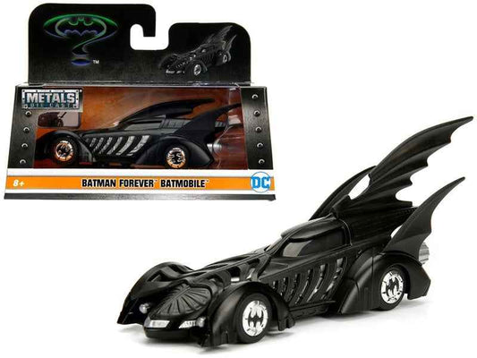 Batmobile Black "Batman Forever" (1995) Movie "Hollywood Rides" Series 1/32 Diecast Model Car by Jada