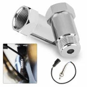 Speedzone Performance LLC O2 sensor adapter for vehicle O2 sensors, durable and precise connection for optimal performance.