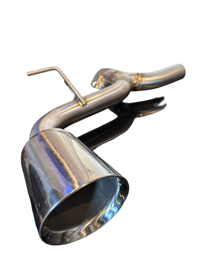 SPDZ1 axle-back exhaust with 5-inch polished tips for 2022+ Subaru BRZ and Toyota GR86
