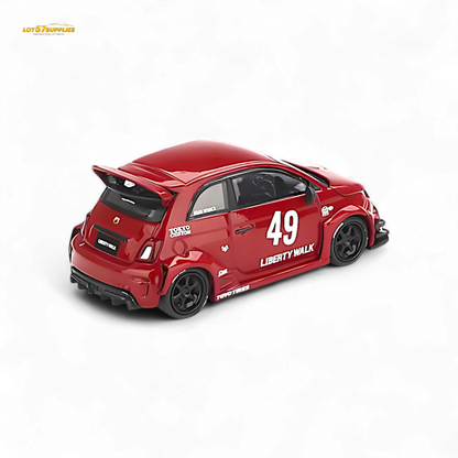 Mini-GT LB-WORKS ABARTH 595 Red 1:64 - Evergreen Kings
