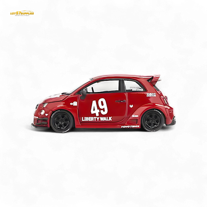 Mini-GT LB-WORKS ABARTH 595 Red 1:64 - Evergreen Kings