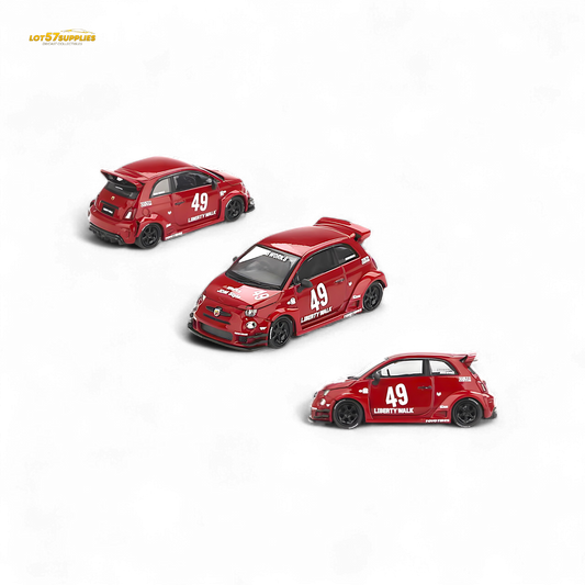 Mini-GT LB-WORKS ABARTH 595 Red 1:64 - Evergreen Kings