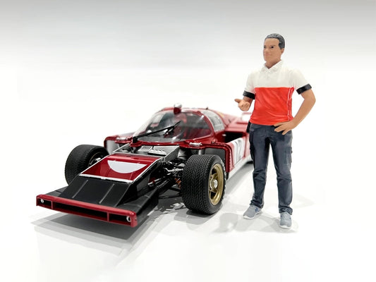 "Race Crew" Figure #4 for 1/18 scale models by American Diorama