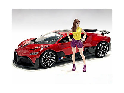 "Girls Night Out" Cara Figurine for 1/18 Scale Models by American Diorama