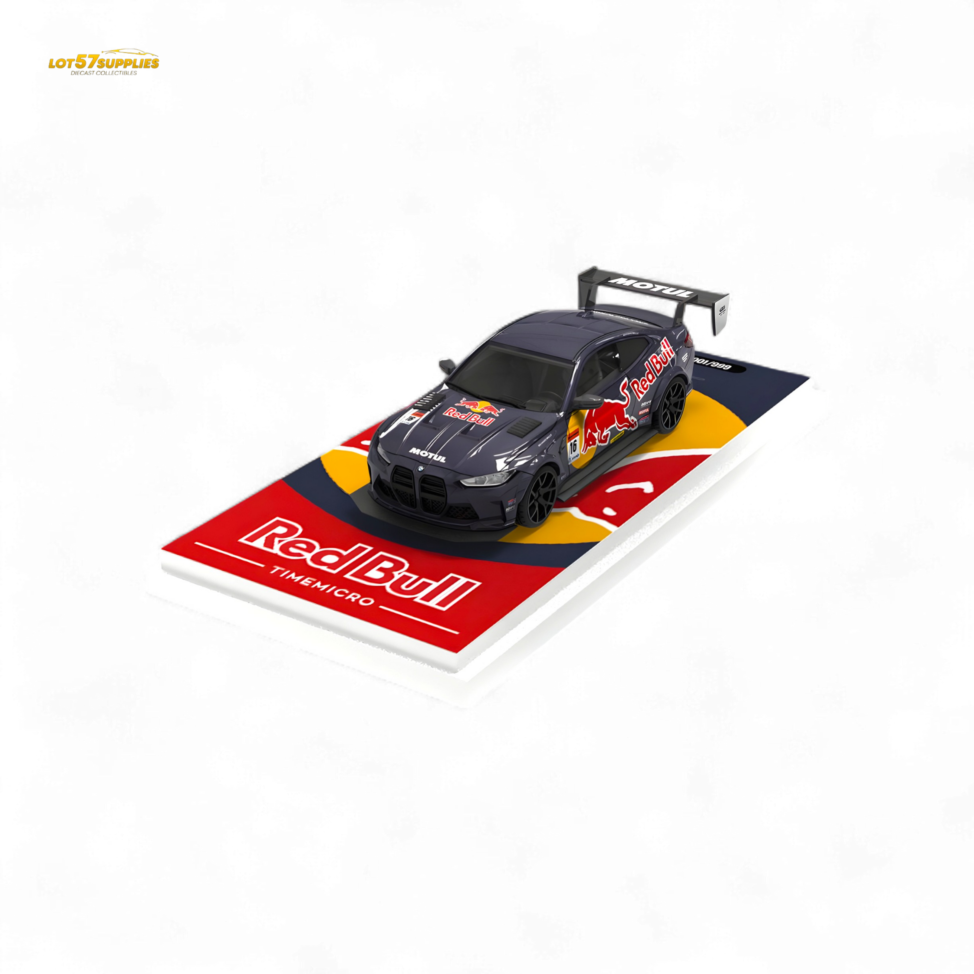 TimeMicro BMW M4 Widebody Red Bull Ordinary 1:64 - Evergreen Kings