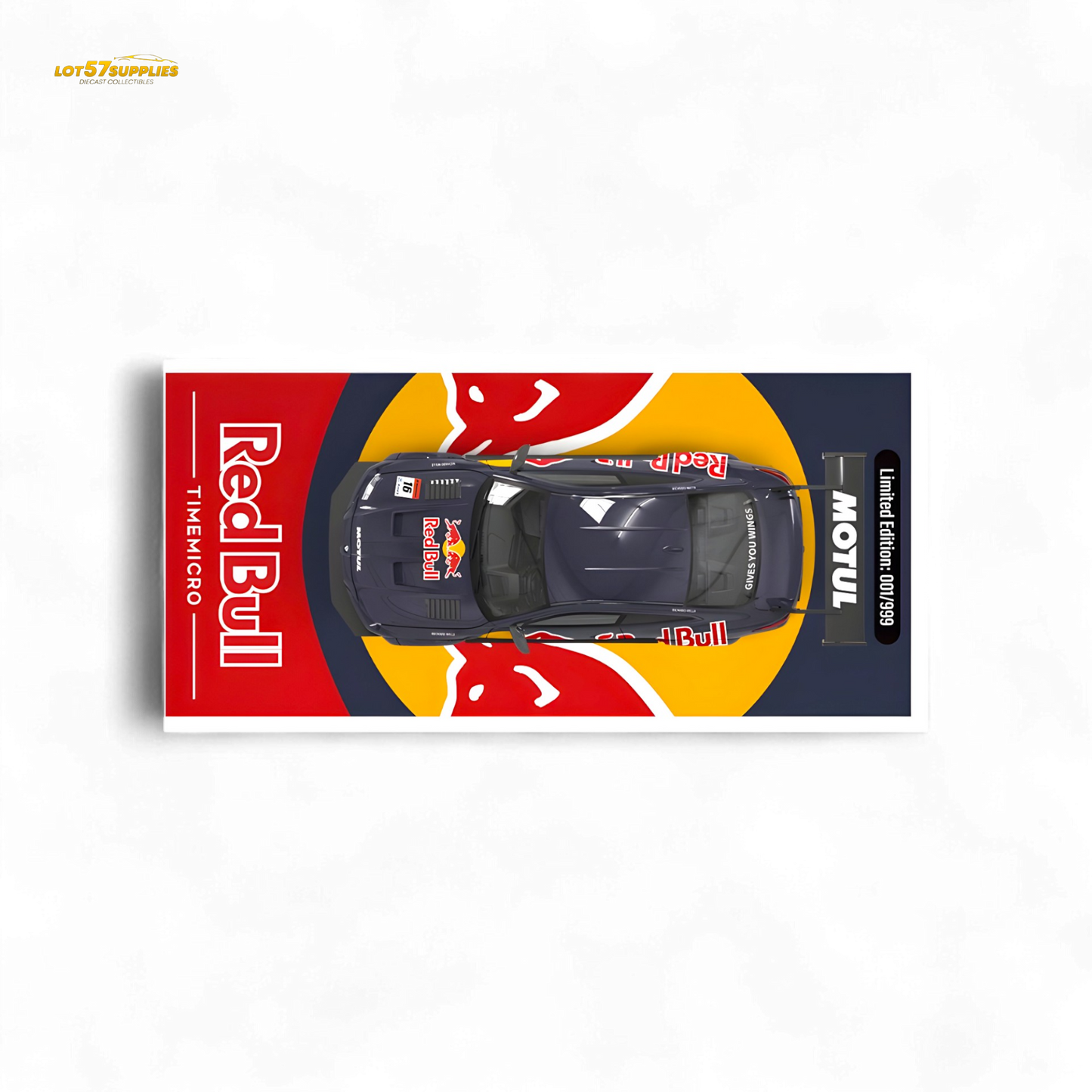 TimeMicro BMW M4 Widebody Red Bull Ordinary 1:64 - Evergreen Kings