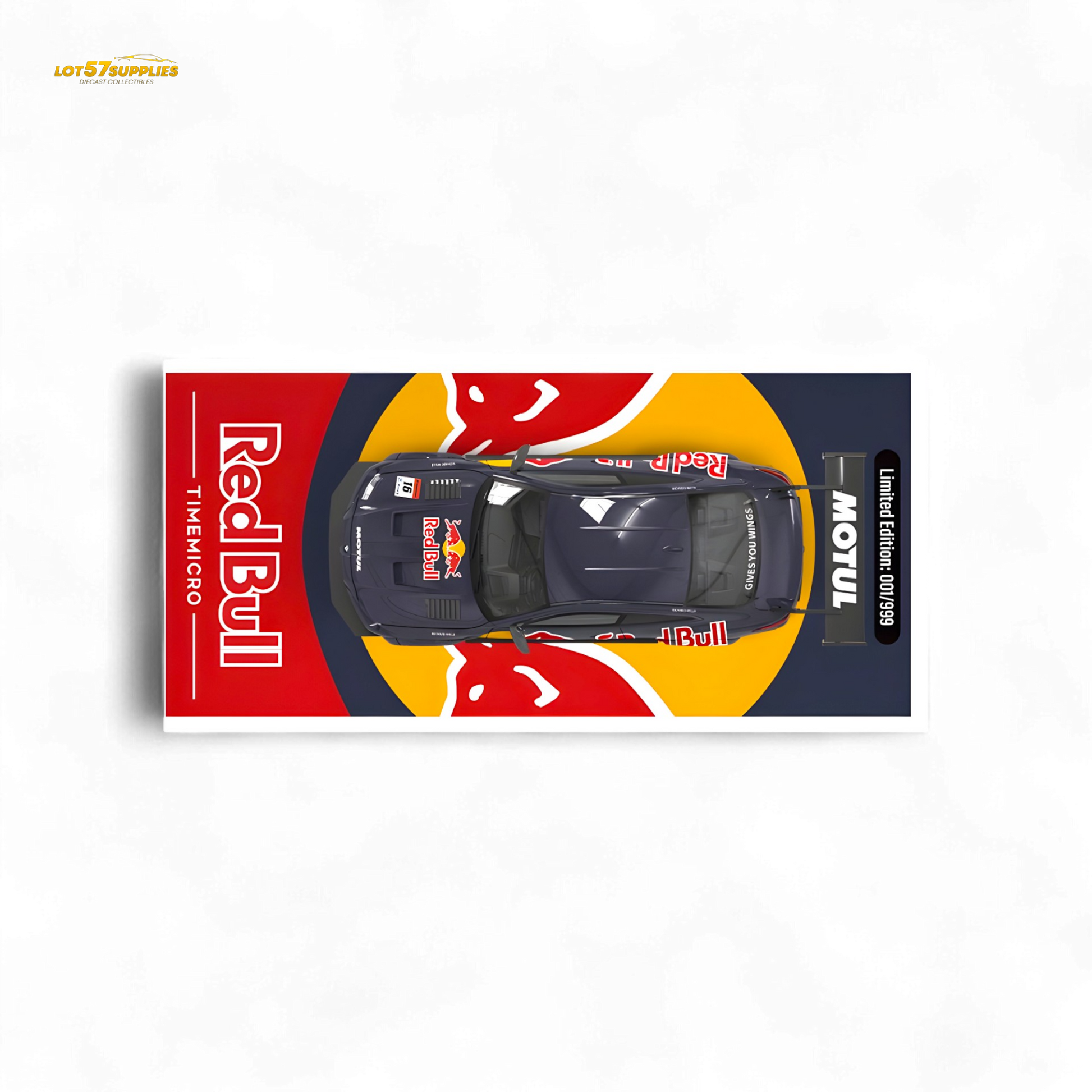 TimeMicro BMW M4 Widebody Red Bull Ordinary 1:64 - Evergreen Kings