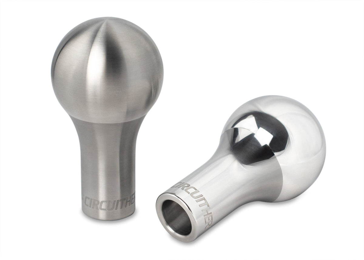 Circuit Hero Type-B Laser Grip Stainless Steel Shift Knob