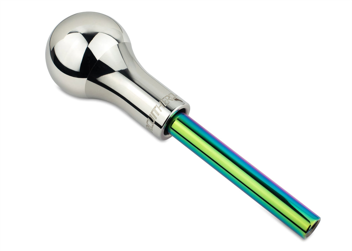 Circuit Hero Type-B Laser Grip Stainless Steel Shift Knob