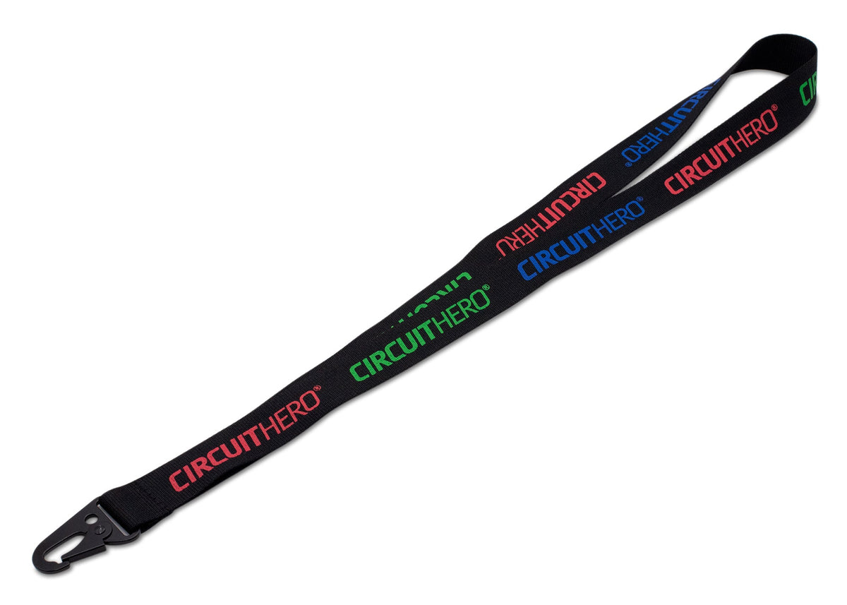 Circuit Hero Logo Lanyard - 19in