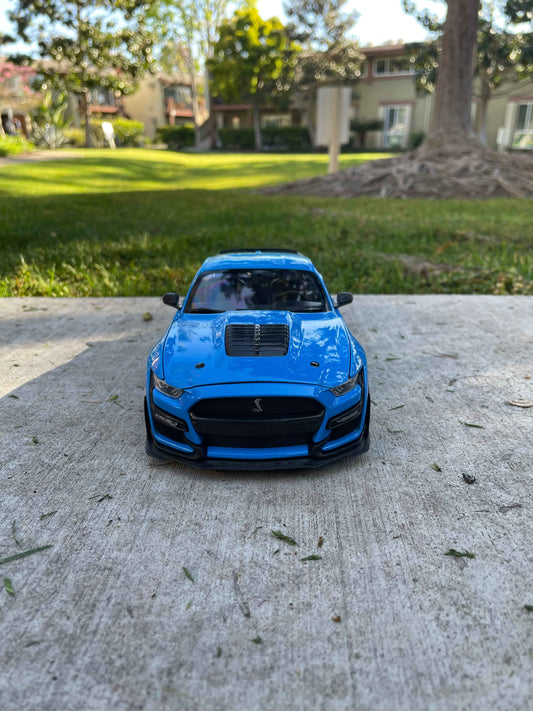2020 Ford Mustang Shelby GT500 Light Blue "Special Edition" 1/18 Diecast Model Car by Maisto