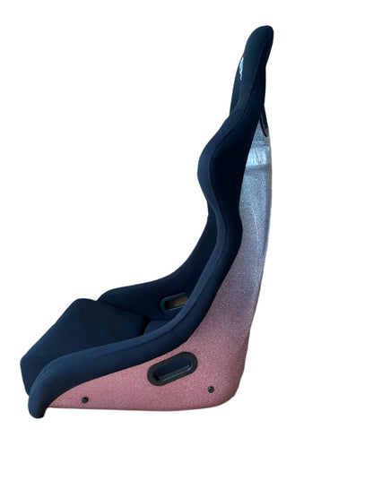 Speedzone Performance LLC SPDZ1 XL Legend Series color shift bucket seats, racing-style car seats with vibrant design and sturdy construction.