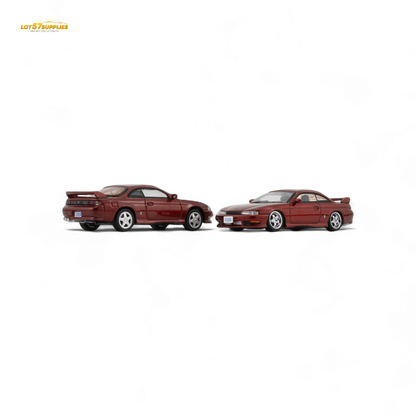 BM Creations Nissan Silvia S14 RED RHD 1:64 - Evergreen Kings