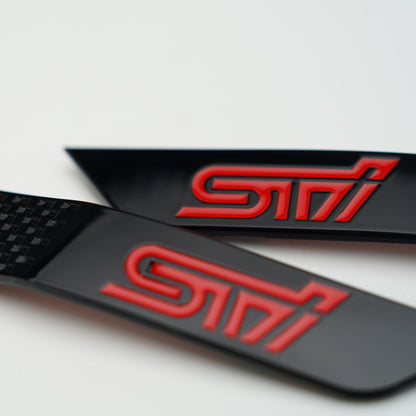 Racing Art [15-21 WRX/STI] Fender Emblems - Evergreen Kings