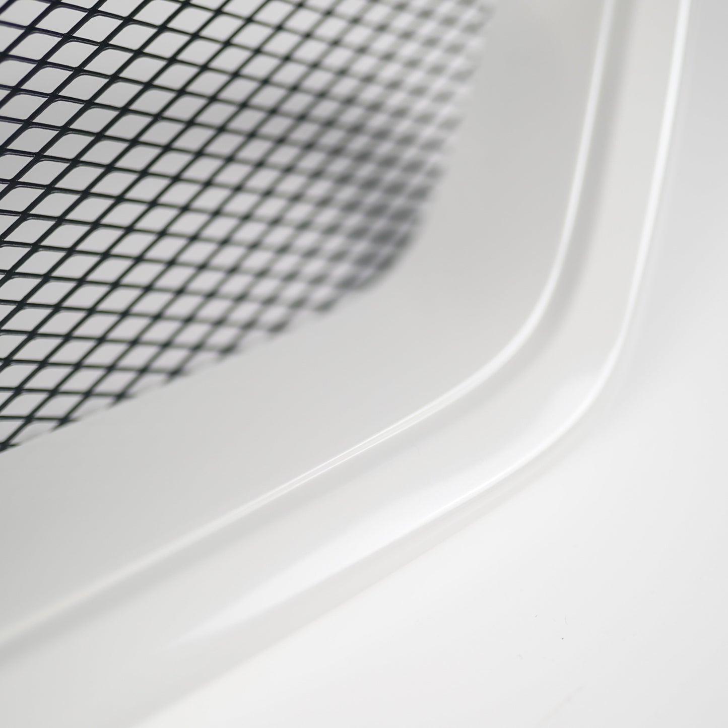JDMuscle paint-matched and gloss black V2 front bumper grille for 2018-2021 WRX/STI, showing detailed grille design on a white background.