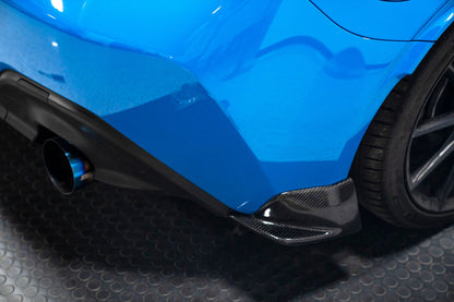 OLM carbon fiber rear bumper lips for 2022+ Toyota GR86 and Subaru BRZ yakwe