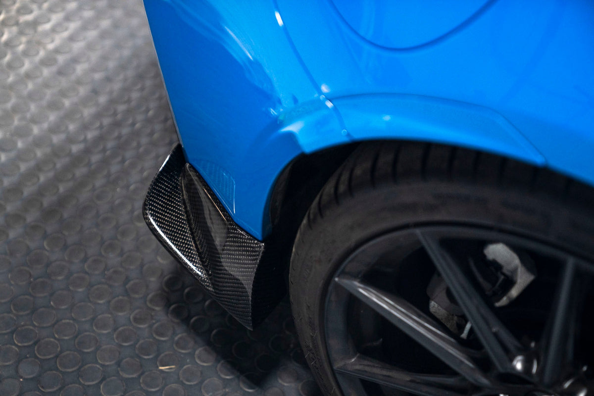 OLM CS Style carbon fiber rear bumper lips for 2022+ Toyota GR86 and Subaru BRZ