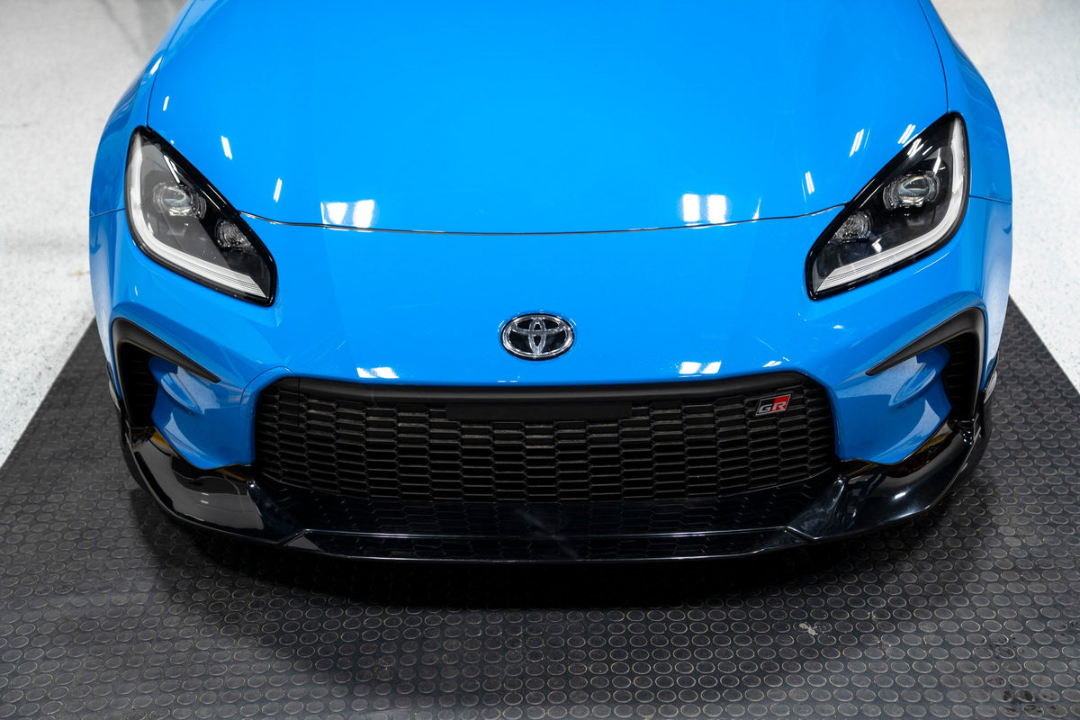 OLM TR Style unpainted front lip for 2022+ Toyota GR86 front bumper