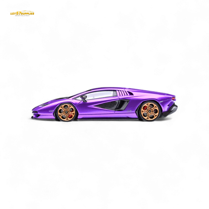 Fuelme Model Lamborghini Countach LPI 800-4 Viola Pasifae 1:64 - Evergreen Kings