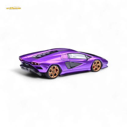 Fuelme Model Lamborghini Countach LPI 800-4 Viola Pasifae 1:64 - Evergreen Kings