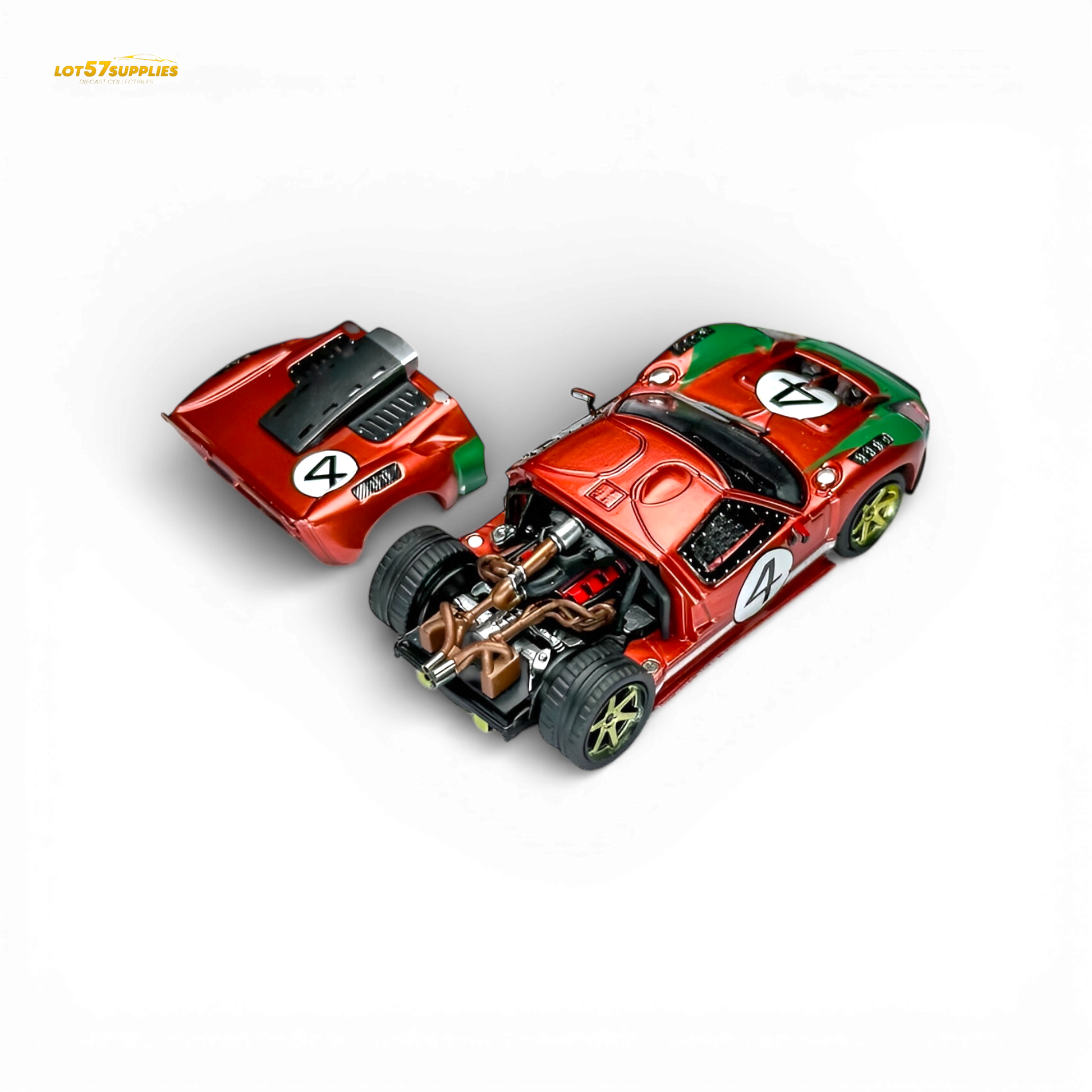 Rhino Model RM Ford GT40 Le Mans 1:64 - Evergreen Kings