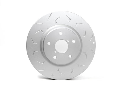 FactionFab V2 Slotted Front Brake Rotor - 2015-2021 Subaru WRX
