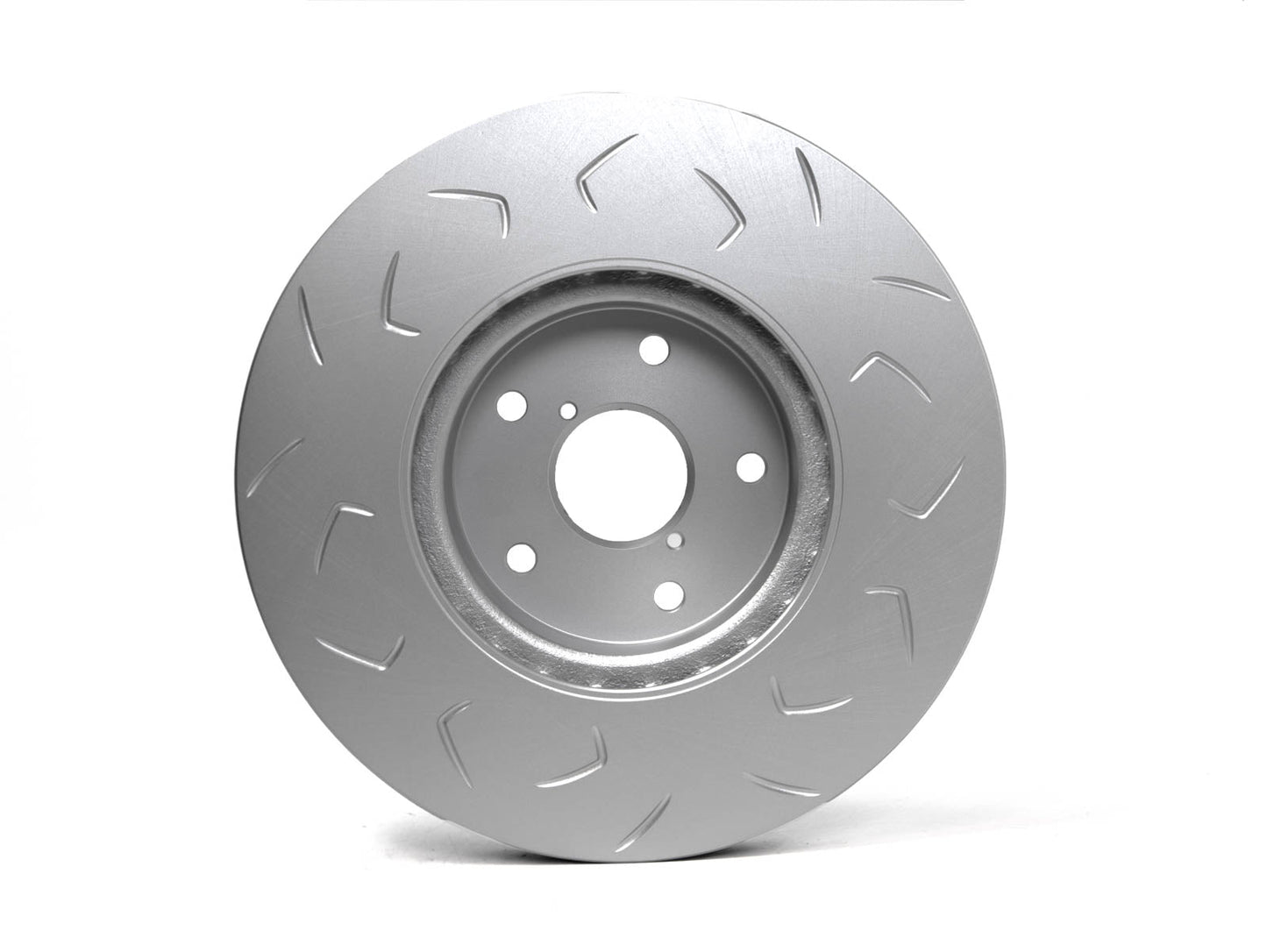 FactionFab V2 Slotted Front Brake Rotor - 2015-2021 Subaru WRX