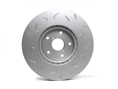 FactionFab V2 Slotted Front Brake Rotor - 2015-2021 Subaru WRX