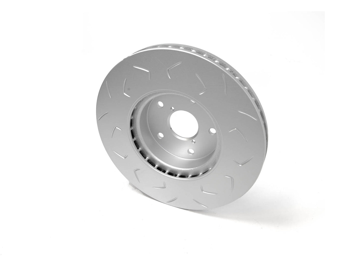 FactionFab V2 Slotted Front Brake Rotor - 2015-2021 Subaru WRX