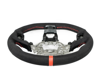 FactionFab Suede Steering Wheel - 2022+ Subaru WRX